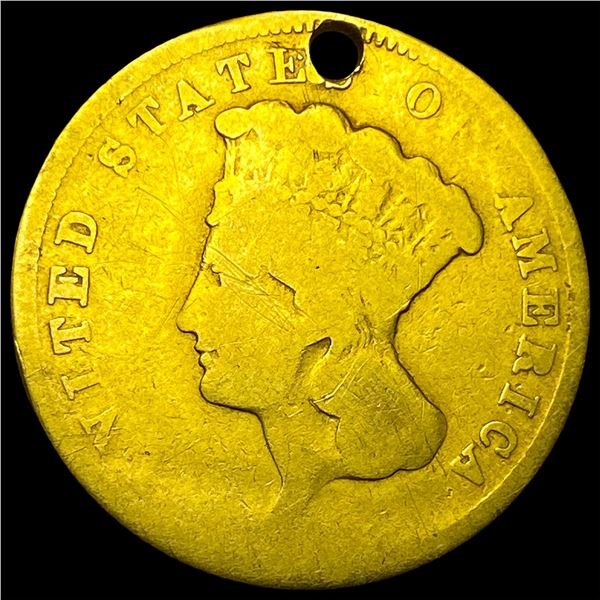 1874 Gold $3 Indian Princess HIGH GRADE