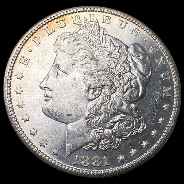 1881-S Silver Morgan Dollar CHOICE BU