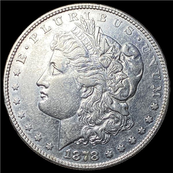 1878 8TF Silver Morgan Dollar CLOSELY  UNCIRCULATED