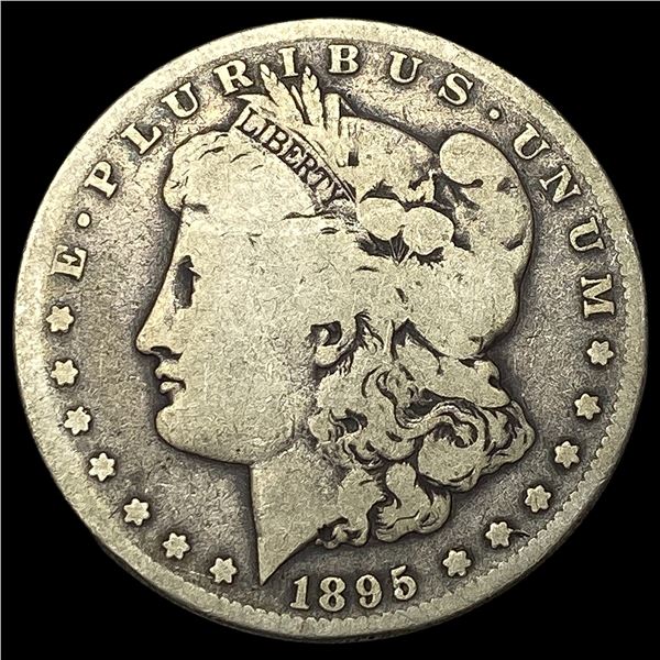 1895-S Silver Morgan Dollar NICELY CIRCULATED