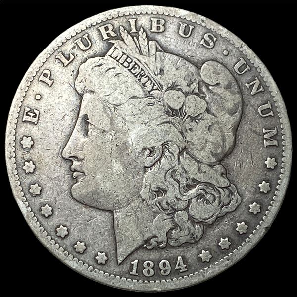 1894-S Silver Morgan Dollar LIGHTLY  CIRCULATED