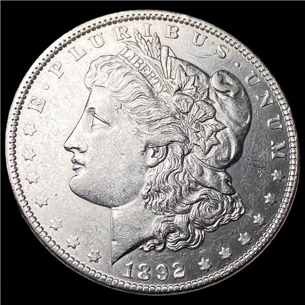 1892 Morgan Silver Dollar CLOSELY   UNCIRCULATED