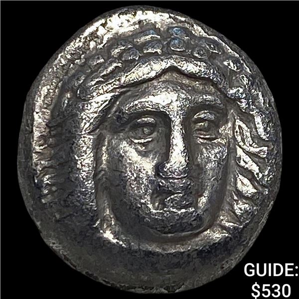 Ancient Greece, Satraps of Caria 377-334 BC  SIlver Drachm NEARLY UNCIRCULATED
