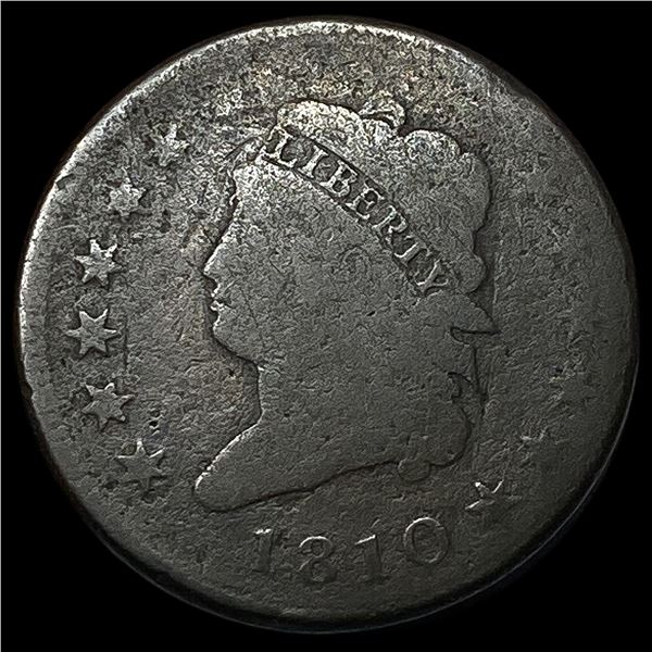 1810 Classic Head Large Cent NICELY   CIRCULATED