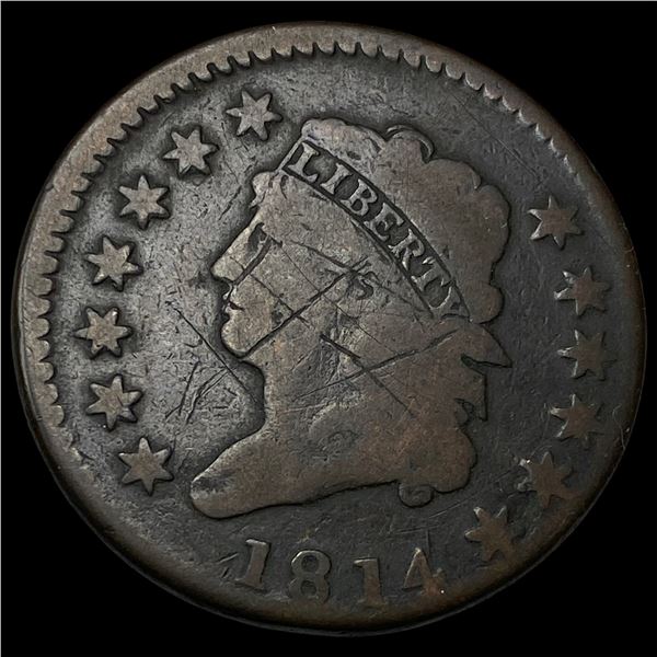 1814 Classic Head Large Cent HIGH GRADE