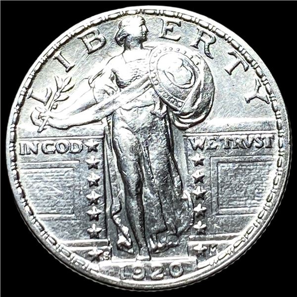 1920-S Standing Liberty Quarter CLOSELY  UNCIRCULATED