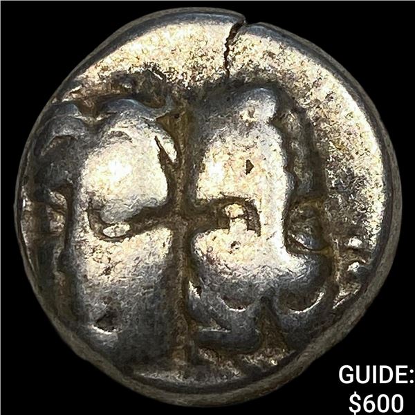 Ancient Greece Moesia, Istros 4th Century BC  Silver Drachm NEARLY UNCIRCULATED