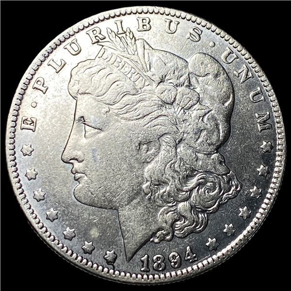 1894-O Silver Morgan Dollar NEARLY  UNCIRCULATED