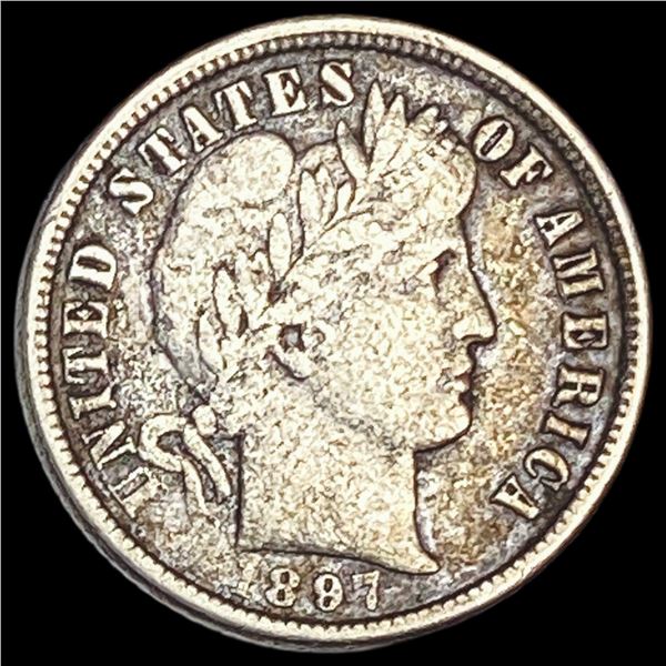 1897-O Silver Barber Dime HIGH GRADE
