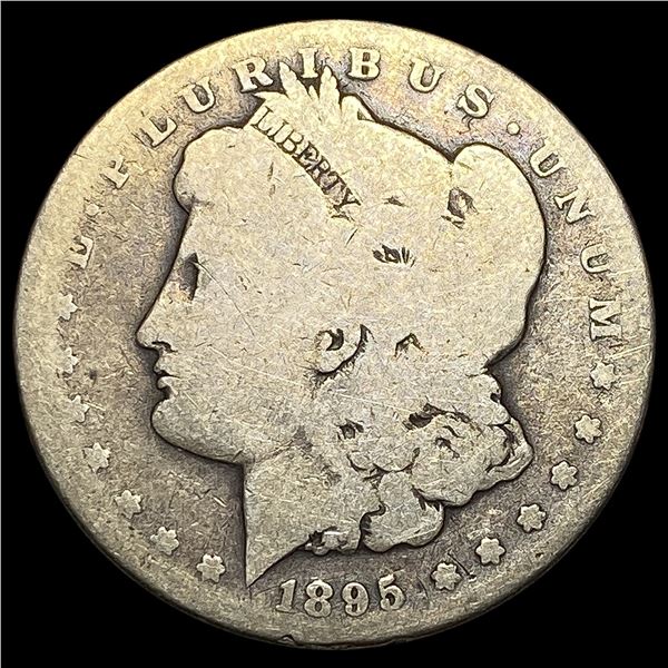 1895-S Silver Morgan Dollar NICELY CIRCULATED