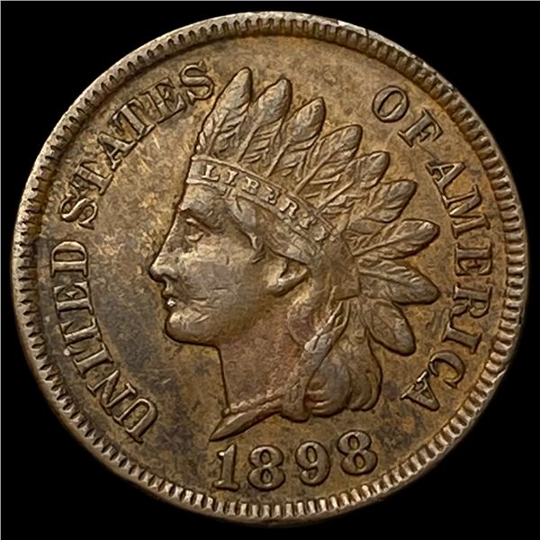 1898 Indian Head Cent CLOSELY UNCIRCULATED