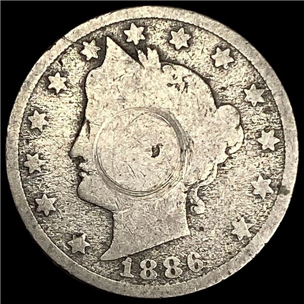 1886 Liberty Head Nickel HIGH GRADE