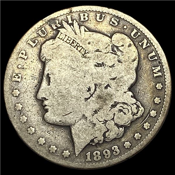 1893-CC Silver Morgan Dollar NICELY   CIRCULATED