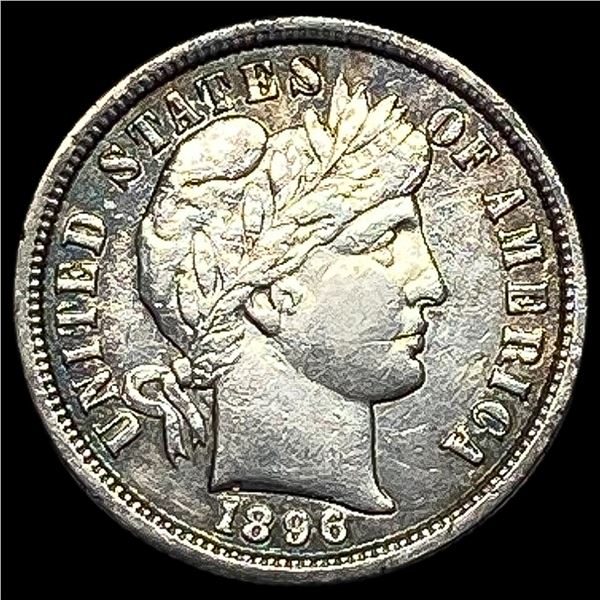 1896-S Silver Barber Dime CLOSELY   UNCIRCULATED