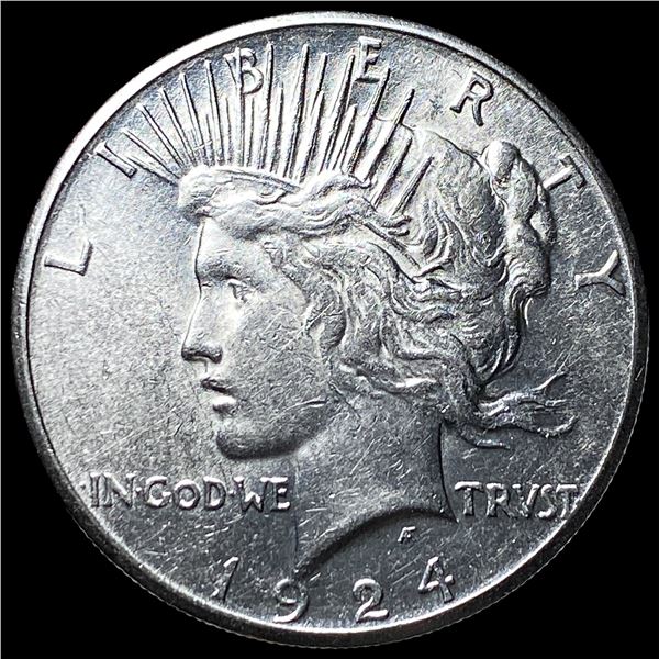 1924-S Peace Silver Dollar CLOSELY  UNCIRCULATED