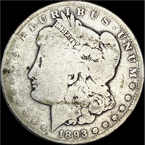 1893 Silver Morgan Dollar NICELY CIRCULATED