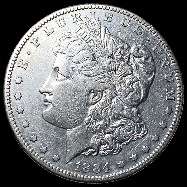 1884-S Silver Morgan Dollar NEARLY  UNCIRCULATED