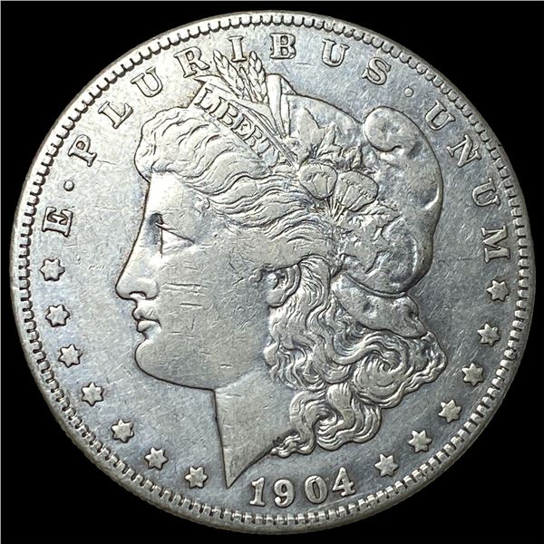 1904-S Silver Morgan Dollar NEARLY  UNCIRCULATED