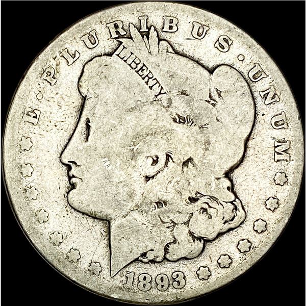 1893-CC Silver Morgan Dollar NICELY   CIRCULATED