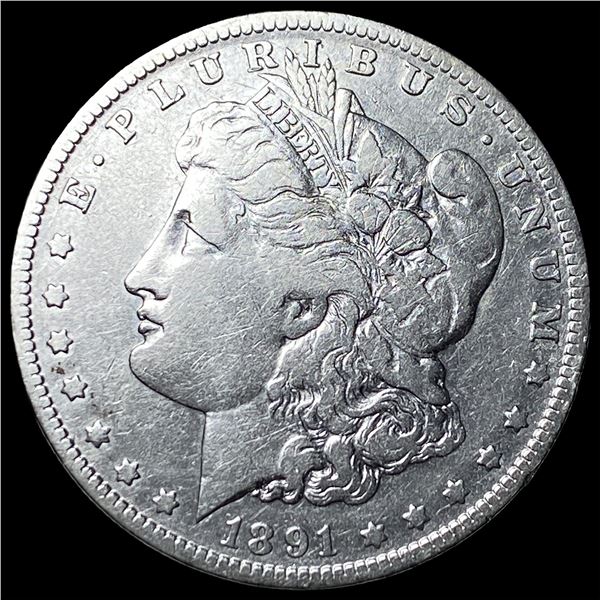 1891-O Silver Morgan Dollar LIGHTLY  CIRCULATED