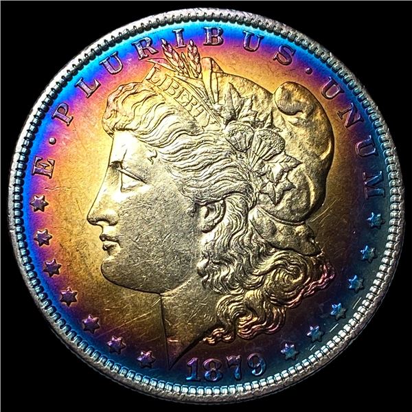 1879-O Toned Morgan Silver Dollar  UNCIRCULATED