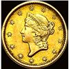Image 1 : 1851 Gold $1 Type 1 CLOSELY UNCIRCULATED