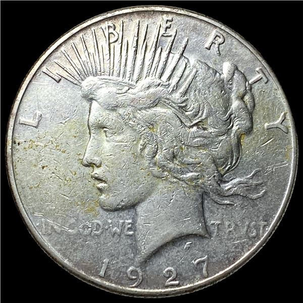 1927-S Silver Peace Dollar NEARLY  UNCIRCULATED