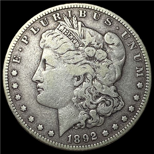 1892-S Morgan Silver Dollar LIGHTLY  CIRCULATED