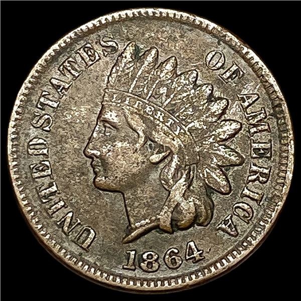 1864 Indian Head Cent NEARLY UNCIRCULATED