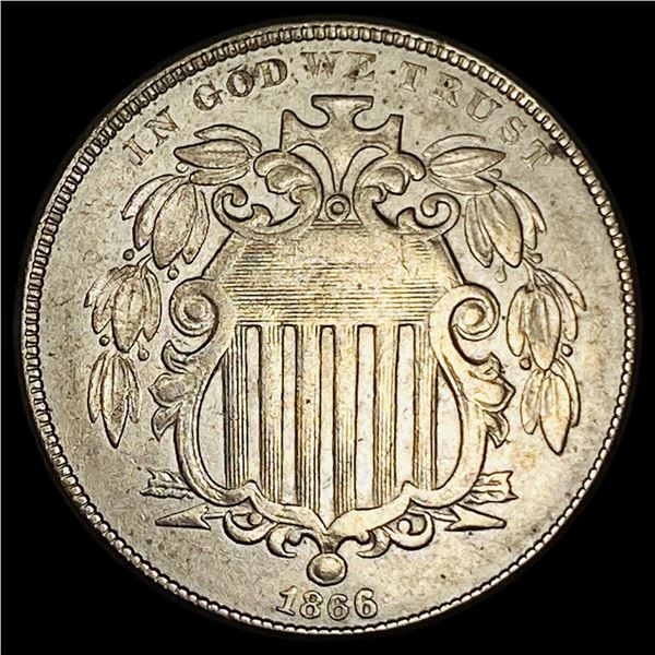 1866 Shield Nickel UNCIRCULATED
