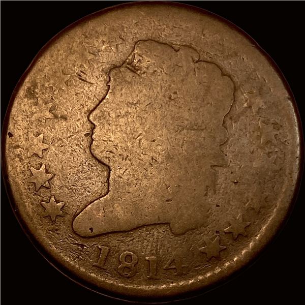 1814 Classic Head Large Cent NICELY   CIRCULATED