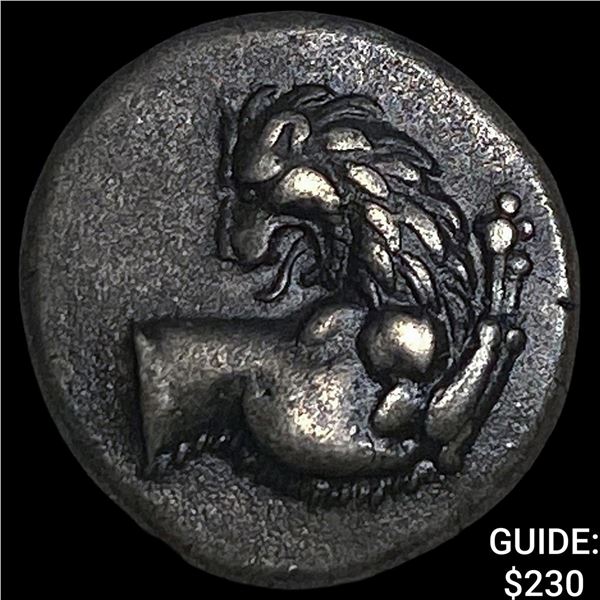 Ancient Greece Cherronesos 400-350 BC Silver  Hemidrachm CLOSELY UNCIRCULATED