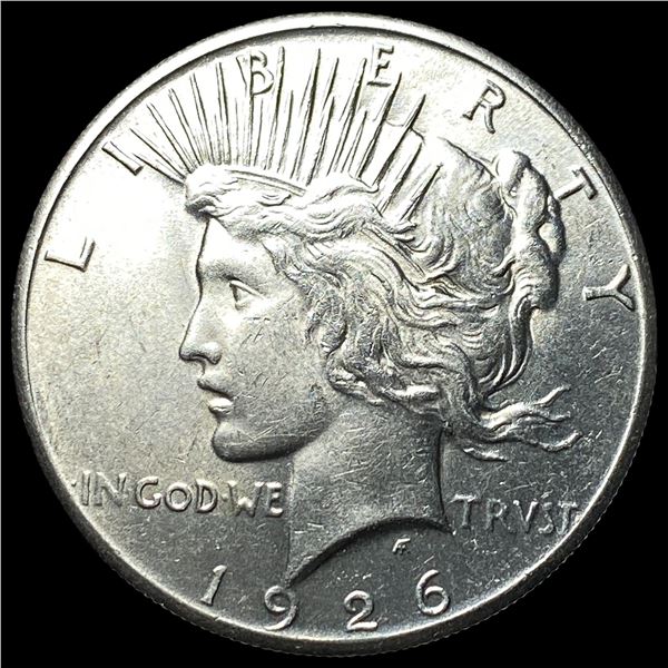 1926-D Peace Silver Dollar CHOICE AU