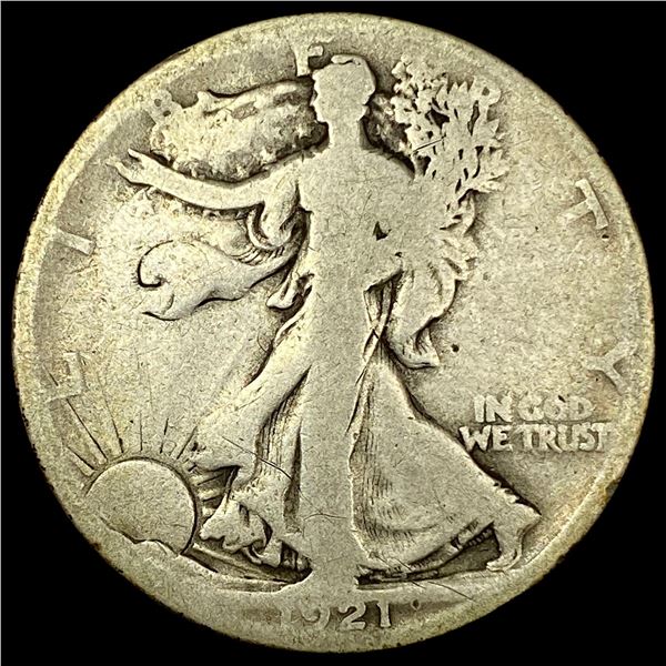 1921-S Walking Liberty Half Dollar NICELY   CIRCULATED