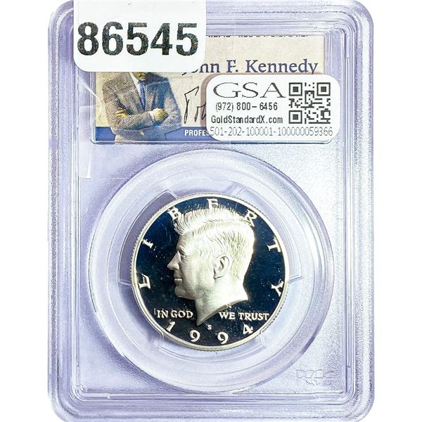 1994-S Kennedy Half Dollar PCGS PR69 DCAM