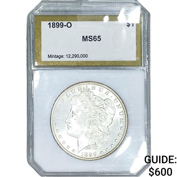 1899-O Morgan Silver Dollar PCI MS65
