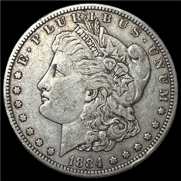 1884-S Silver Morgan Dollar NEARLY  UNCIRCULATED