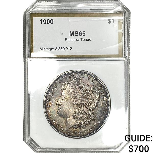 1900 Morgan Silver Dollar PCI MS65