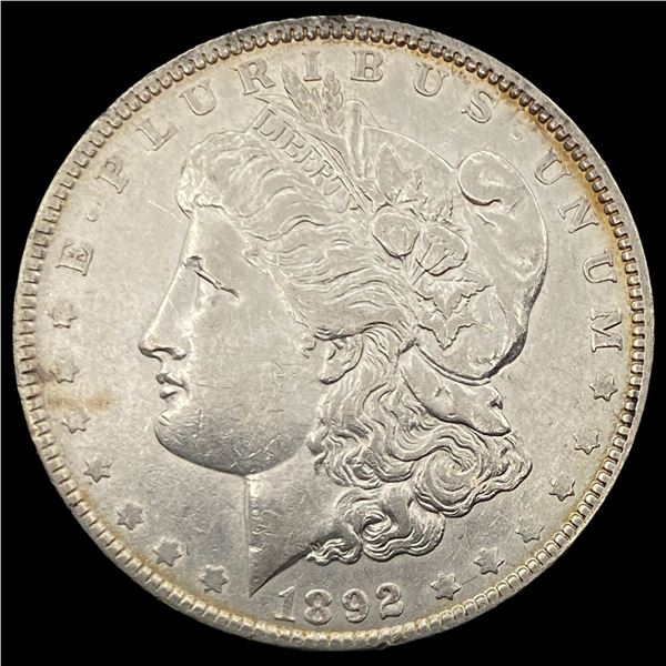 1892 Silver Morgan Dollar CLOSELY   UNCIRCULATED
