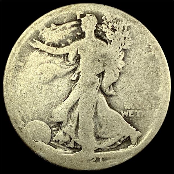 1921-S Walking Liberty Half Dollar NICELY   CIRCULATED