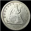 Image 1 : 1857-O Silver Seated Liberty Quarter CLOSELY   UNCIRCULATED
