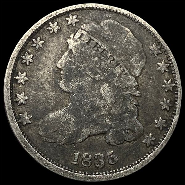1835 Silver Capped Bust Dime NICELY   CIRCULATED