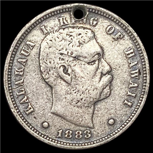 1883 Hawaii Silver 10 Cents HIGH GRADE