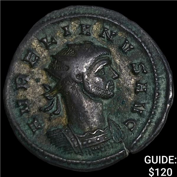 Roman Empire Aurelian 270-275 AD Bi  Antoninianus NEARLY UNCIRCULATED