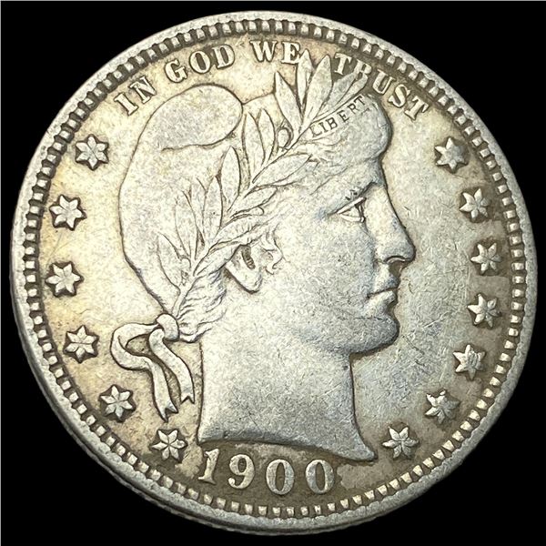 1900 Barber Quarter NEARLY UNCIRCULATED