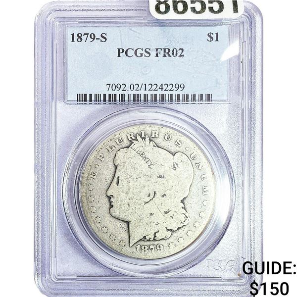 1879-S Morgan Silver Dollar PCGS FR02