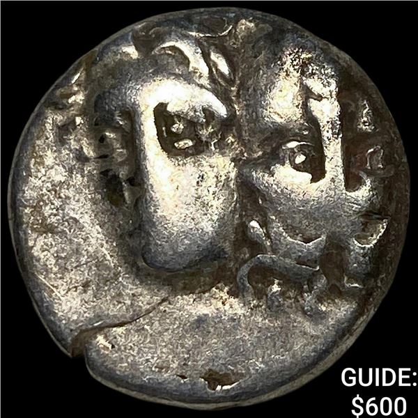 Ancient Greece Moesia, Istros 4th Century BC  Silver Drachm NEARLY UNCIRCULATED