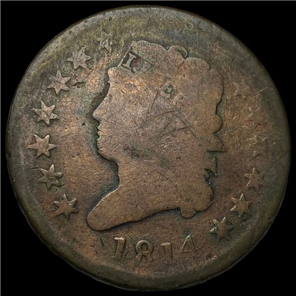 1814 Classic Head Large Cent NICELY   CIRCULATED