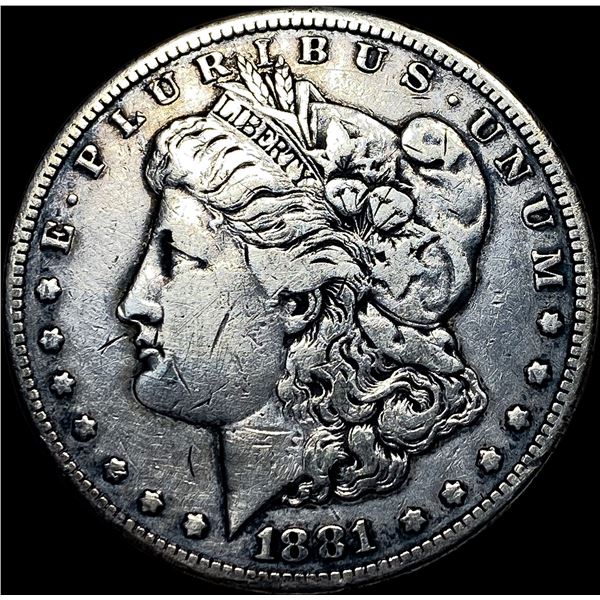 1881-CC Silver Morgan Dollar LIGHTLY   CIRCULATED