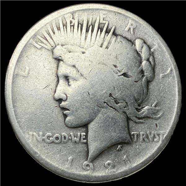 1921 Silver Peace Dollar NICELY CIRCULATED